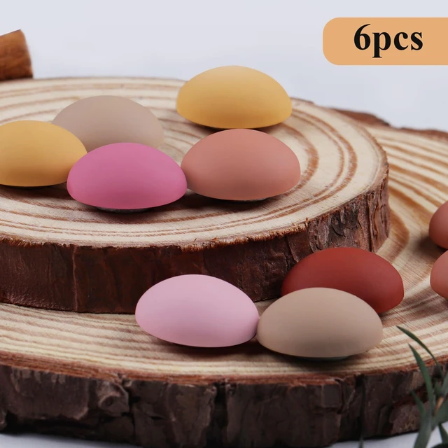 Alt view image 4 of 7 - DUJEQM Fridge Magnets - 6PCS Small Strong Mini Cute Magnet, Heavy Duty Refrigerator Magnets, Colorful Mushroom Magnet for Whiteboard Locker Kitchen Class Office - Decorative Small Magnets, 6 Colors