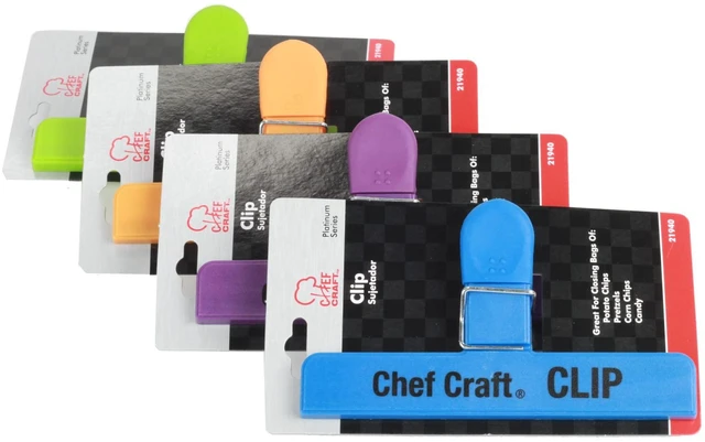 Alt view image 2 of 5 - Chef Craft Select Plastic Large Bag Clip, 6 inch, 1 Piece, Color May Vary