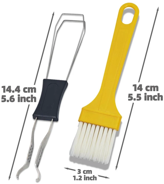 Alt view image 4 of 6 - 2-in-1 Mechanical Keyboard Keycap Puller and Switch Puller Tool, Stainless Steel Key Remover Extractor for Cherry MX, Alps, Topre Switches - Professional Mechanical Keyboards Tool Kit