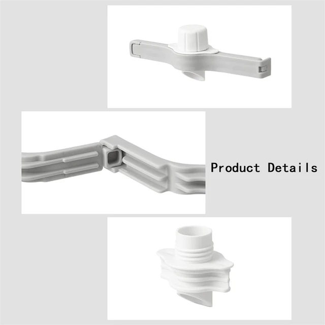 Alt view image 3 of 7 - EYAKEG Food Sealing Clip Food Sealing Clip for Bag Food Plastic Moisture-Proof and Fresh-Keeping Sealing Clip Household Milk Powder Sealing Clip (4 Packs), White
