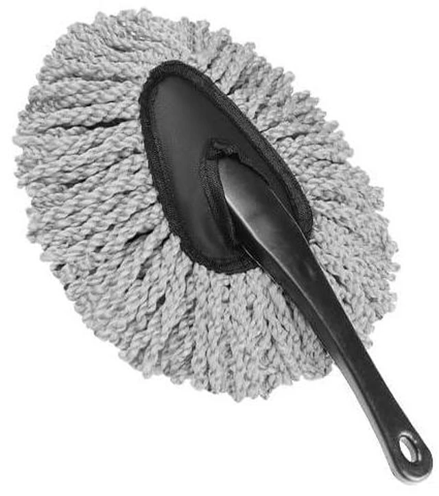 Main image of Osilly Car Dash Duster Brush, Soft Microfiber Multi-Functional No-Scratch Vehicle Dashboard Cleaning Brush with Handle, Automotive Detailing Cleaning Kit, Universal for SUV Automobile Truck (Grey)
