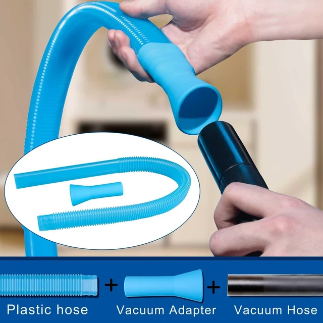 Alt view image 3 of 6 - Dryer Vent Cleaner Kit with Flexible Vacuum Hose Universal Lint Removal Tool for Home Maintenance, Suitable for most Vaccum Cleaners