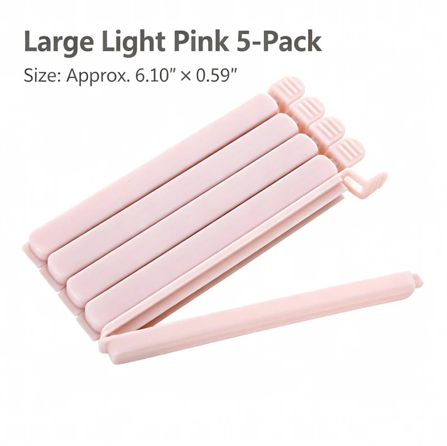 Alt view image 2 of 5 - Sealing Clips, Reusable Moisture-Proof Food Bag Clips for Kitchen