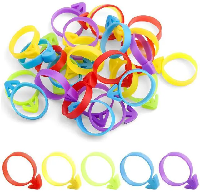 Main image of 30 Pcs Icing Bag Ties, Silicone Pastry Bag Ties, Multicolo Piping Bag Ties | Reusable Piping Bag Clips, Decoration Bag Cake and Pastry Supplies Clips Suitable for Cupcakes Cookies and Pastry Seal