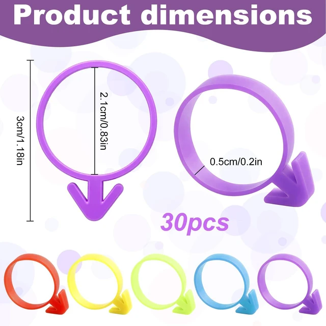 Alt view image 2 of 6 - 30 Pcs Icing Bag Ties, Silicone Pastry Bag Ties, Multicolo Piping Bag Ties | Reusable Piping Bag Clips, Decoration Bag Cake and Pastry Supplies Clips Suitable for Cupcakes Cookies and Pastry Seal