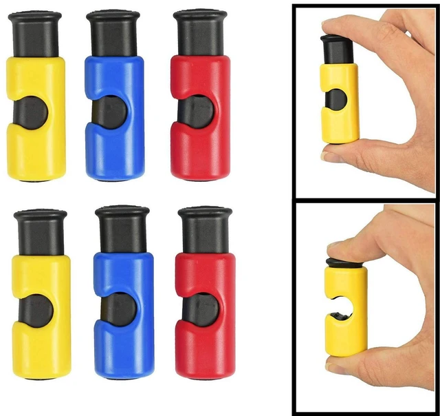 Alt view image 6 of 7 - 6pc BPA-Free Premium Quality ALAZCO Bag Clips - Value Set Food Fruit Bread Bag Cinch Non-Slip Grip EASY Squeeze & Lock
