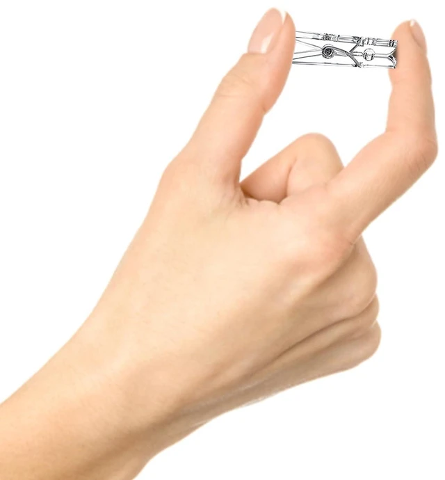 Alt view image 4 of 7 - 35mm Clear Mini Pegs, 40 Pcs Small Crafting Pegs Plastics Mini Clear Pegs, Tiny Little Photo Clips,Transparent Plastic Clothes Pegs for Hanging Photos Card Paper Arts Crafts Pictures Decoration