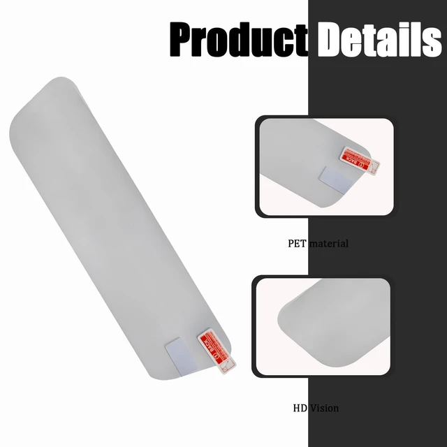 Alt view image 3 of 7 - 2PCS Car Rearview Mirror Film, Anti Glare Auto Interior Mirrors Shield | 2PCS 2PCS Car Rearview Mirror Film designed for clear fit, simple handling, and reliable organization during vehicle interior
