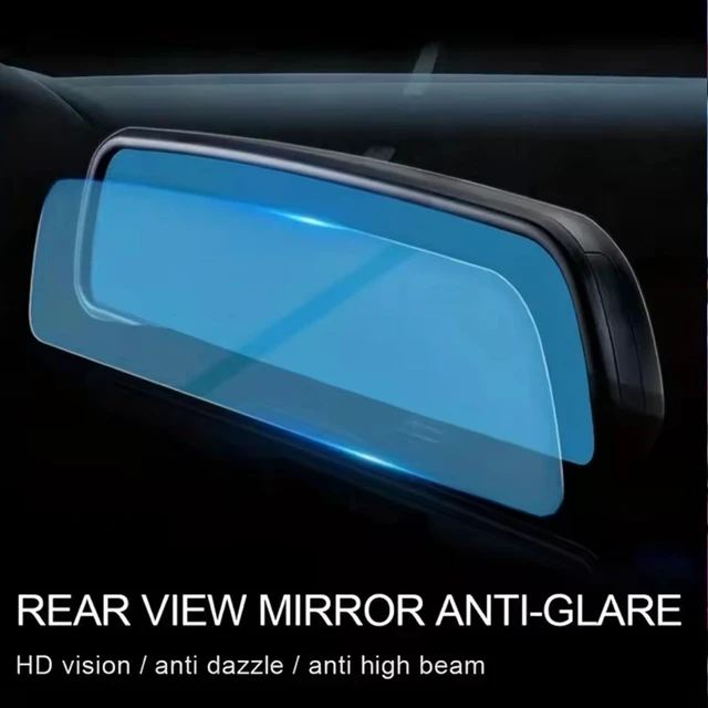 Alt view image 6 of 7 - 2PCS Car Rearview Mirror Film, Anti Glare Auto Interior Mirrors Shield | 2PCS 2PCS Car Rearview Mirror Film designed for clear fit, simple handling, and reliable organization during vehicle interior