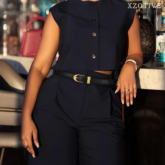 Alt view image 2 of 5 - XZQTIVE Womens Leather Belts for Jeans Dresses Pants, Fashion Black Brown Gold Buckle Design