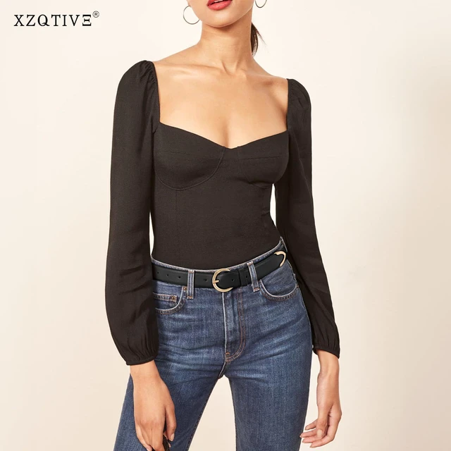Alt view image 3 of 7 - XZQTIVE Womens Leather Belts for Jeans Pants Dresses Fashion Ladies Black Belt with Gold Buckle