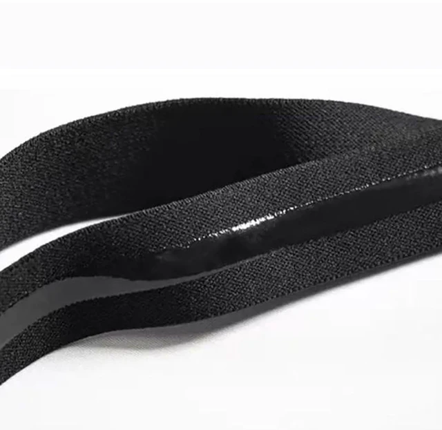 Alt view image 3 of 7 - ccHuDE 2 Pcs Shirt Stay Belts Keep Shirts Tucked in - Non Slip Elastic Holder for Neat Look - Black