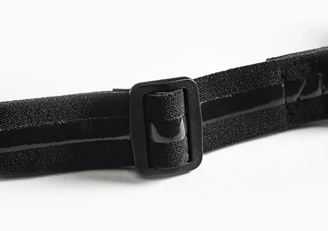 Alt view image 4 of 7 - ccHuDE 2 Pcs Shirt Stay Belts Keep Shirts Tucked in - Non Slip Elastic Holder for Neat Look - Black