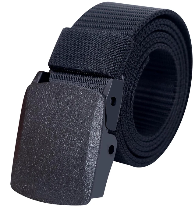 Main image of Herolland Nylon Men's belt for Women and Men 1.5inch Width Metal-Free Outdoor Belt,Thick and Durable 150CM/59IN Long