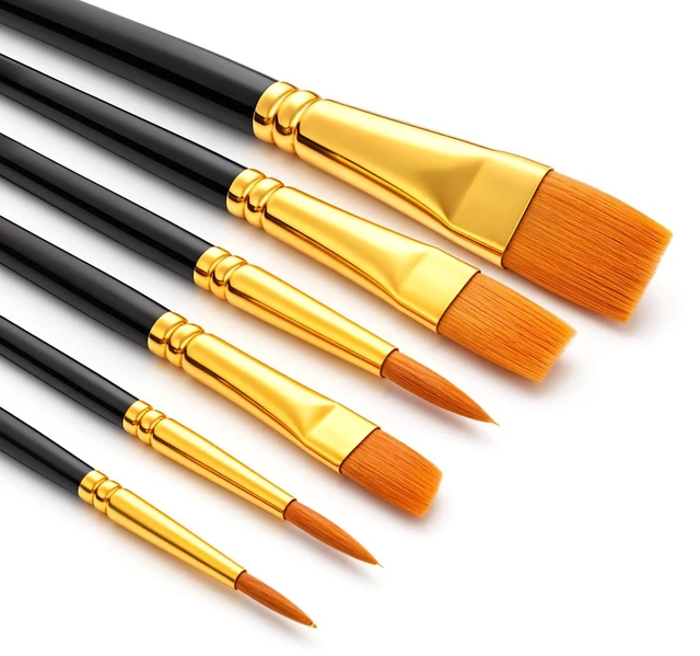 Main image of Paint Brush Set for Watercolor, Rock Face Painting, Versatile Brushes | Acrylic, Oil, Artist Craft Supplies, for Adults