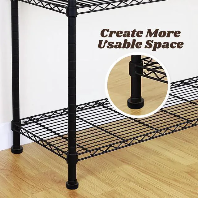 Alt view image 5 of 7 - Self-Adhesive Furniture Risers 4Pcs, Round Adds 1/2" Height, Black | 2.5" Dia Felt Pad Base Protects Floors, Peel-Stick No Tools, Adds Height for Beds Sofas Tables Cabinets