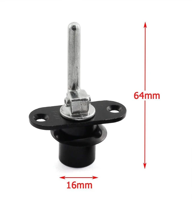 Alt view image 3 of 3 - JCBIZ 1PC 16mm Cylinder Plunger Lock for Drawer Cabinet Desk Table Office Table Front Activity Linkage Associated Lock 1 Lock 3 Drawers Security DIY Furniture Hardware Black