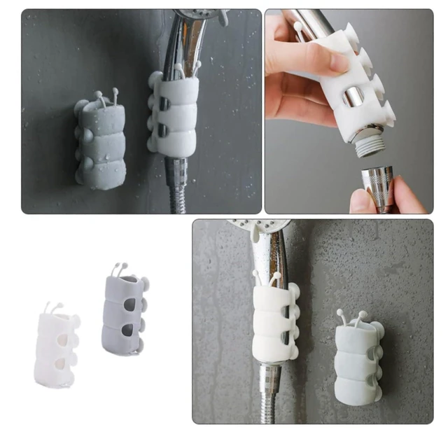 Alt view image 4 of 7 - 2 Pack Handheld Shower Head Holder Suction Cup Shower Head Bracket Shower Accessories