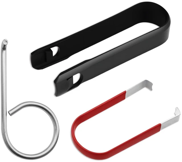 Main image of 3PCS Wheel Bolt Cap Cover Removal Tool for Cars, Lug Nut Removal Tool, 3 Type Car Wheel Hub Bolt Nut Cover Remover, Auto Locking Lug Tyre Center Cap Puller & Remover Hook for Most Vehicles