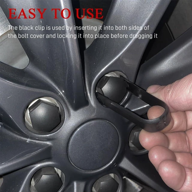 Alt view image 3 of 5 - 3PCS Wheel Bolt Cap Cover Removal Tool for Cars, Lug Nut Removal Tool, 3 Type Car Wheel Hub Bolt Nut Cover Remover, Auto Locking Lug Tyre Center Cap Puller & Remover Hook for Most Vehicles