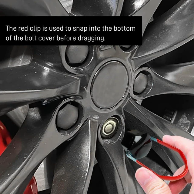 Alt view image 5 of 5 - 3PCS Wheel Bolt Cap Cover Removal Tool for Cars, Lug Nut Removal Tool, 3 Type Car Wheel Hub Bolt Nut Cover Remover, Auto Locking Lug Tyre Center Cap Puller & Remover Hook for Most Vehicles
