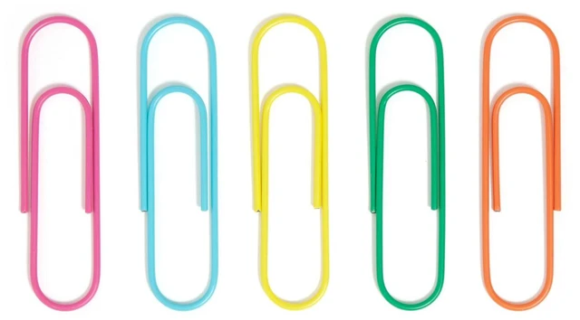 Main image of 5ct Jumbo Paper Clips Brights