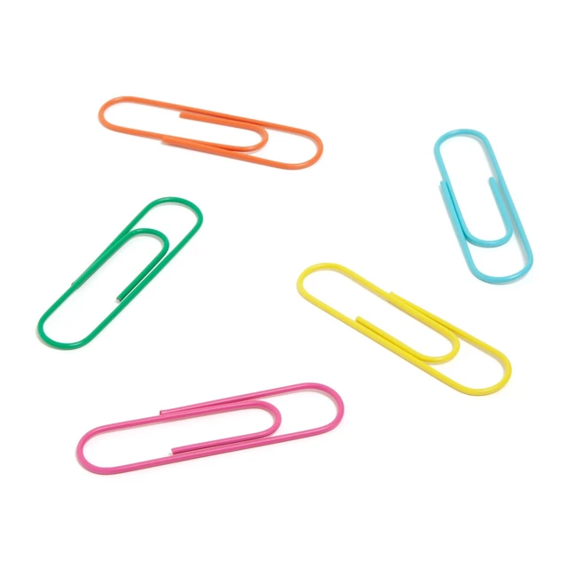 Alt view image 2 of 7 - 5ct Jumbo Paper Clips Brights