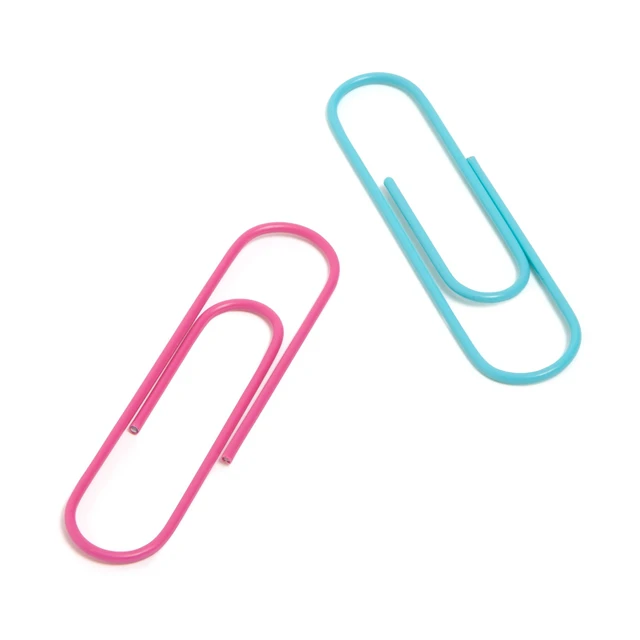 Alt view image 3 of 7 - 5ct Jumbo Paper Clips Brights