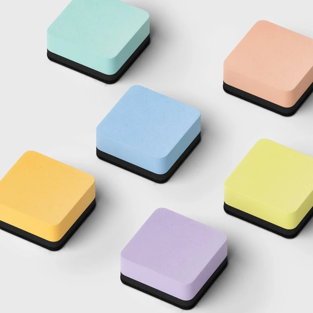 Alt view image 2 of 7 - 6ct Mini Whiteboard Novelty Erasers