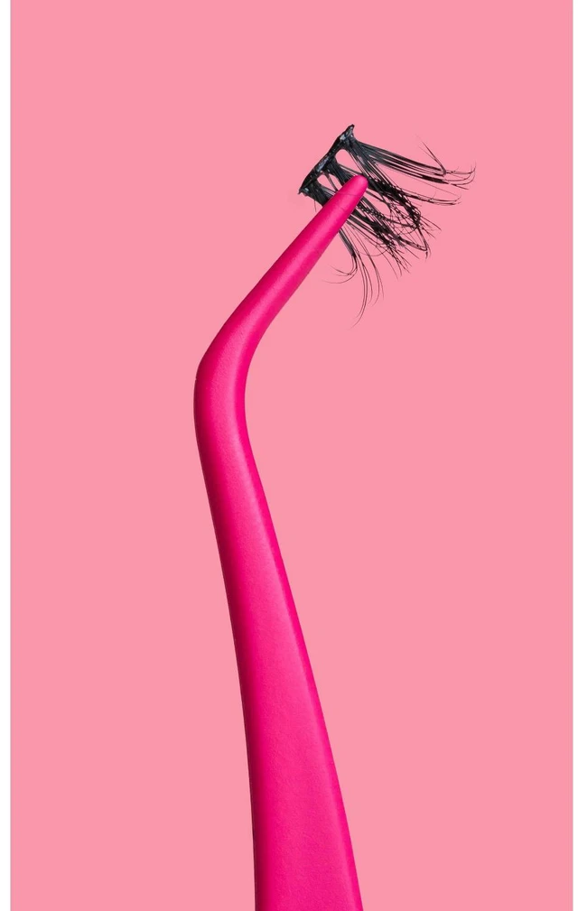 Alt view image 3 of 7 - Press on Cluster Lashes Kit - 36ct: Synthetic Hair, Full Volume Enhancement, False Eyelashes, Black