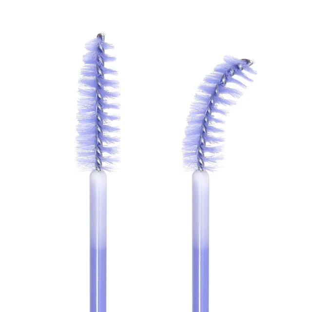 Alt view image 2 of 7 - Colored Mascara Wands Eyelash Eye Lash Brush Makeup Applicators Kit Plastic 50Pcs