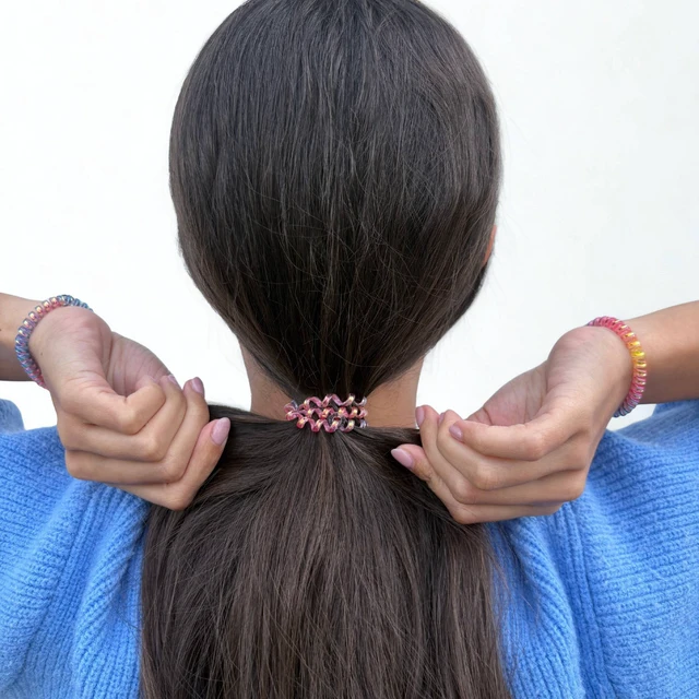 Alt view image 6 of 6 - Small Hair Ties - 3pk