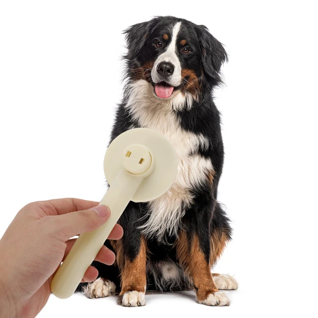 Alt view image 2 of 7 - Pet Grooming Brush 7.87"x3.07"x2.09" 1 Pc