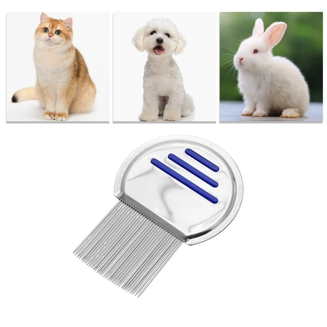 Alt view image 7 of 7 - Pet Grooming Brush 3.82"x2.68" 1 Pc
