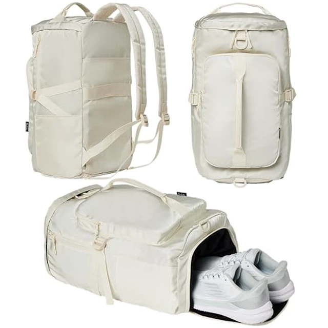 Alt view image 2 of 3 - Convertible Gym Backpack workout Duffel Bag Multiple Pockets 30L
