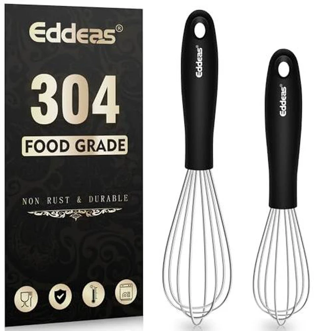 Alt view image 5 of 5 - Whisks For Cooking Up To 500°F Silicone Whisk tool Non-Scratch