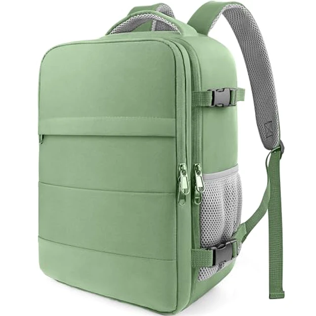 Alt view image 6 of 7 - Backpack Flight Approved Bag Men Women, Medium Black