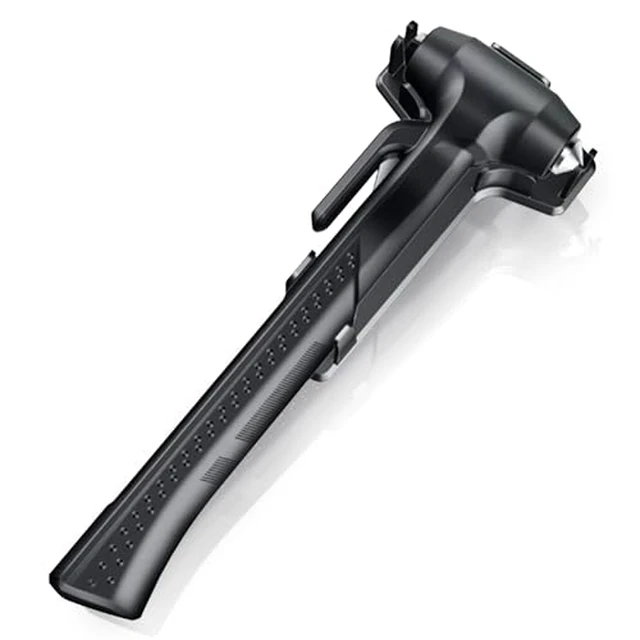 Alt view image 3 of 5 - Car Glass Breaker with Seat Belt Cutter - Automotive Safety Hammer - Emergecy Escape Tool, Car Autoaccessory Metal Window Hammer, Vehicle Hard Aluminium Alloy Head Design(Silver)