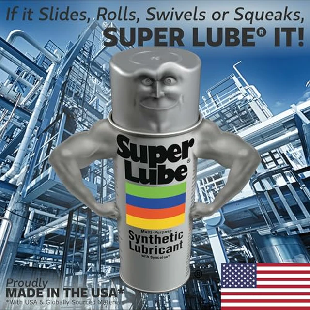 Alt view image 6 of 6 - Multi-Purpose Synthetic Grease w/ Syncolon - High Temperature, Water & Corrosion Resistant Grease - Workshop & Industrial Use - Food Grade - Translucent White - Tube - 3 oz (21030)