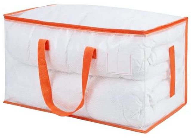 Alt view image 3 of 6 - 4 Pack Blue Moving Bags, 24 Gal Large Storage Totes for College