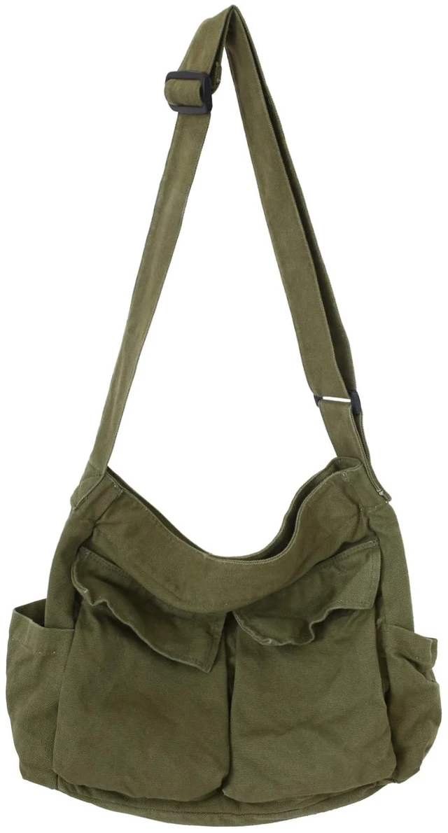Main image of Messenger Bag Large Hobo Bag Crossbody Shoulder Bag Tote Bag with Pocket for Women and Men