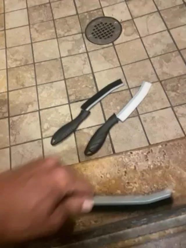 Alt view image 5 of 6 - Crevice Cleaning Brush - Grout Scrub Brush, House Cleaning Supplies