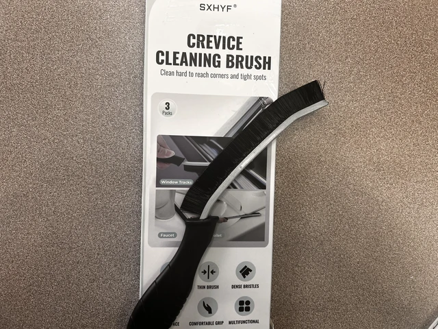 Alt view image 4 of 6 - Crevice Cleaning Brush - Grout Scrub Brush, House Cleaning Supplies