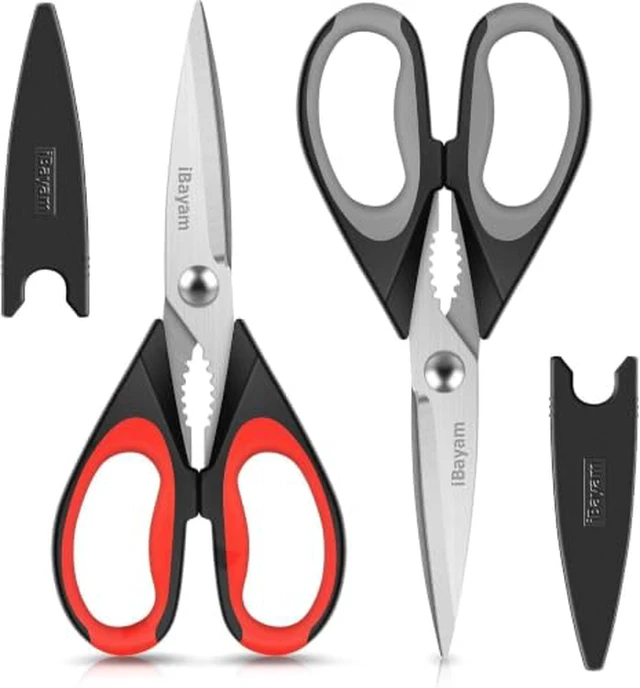Alt view image 2 of 5 - Scissors Shears All Purpose Heavy Duty, Protective Sheath