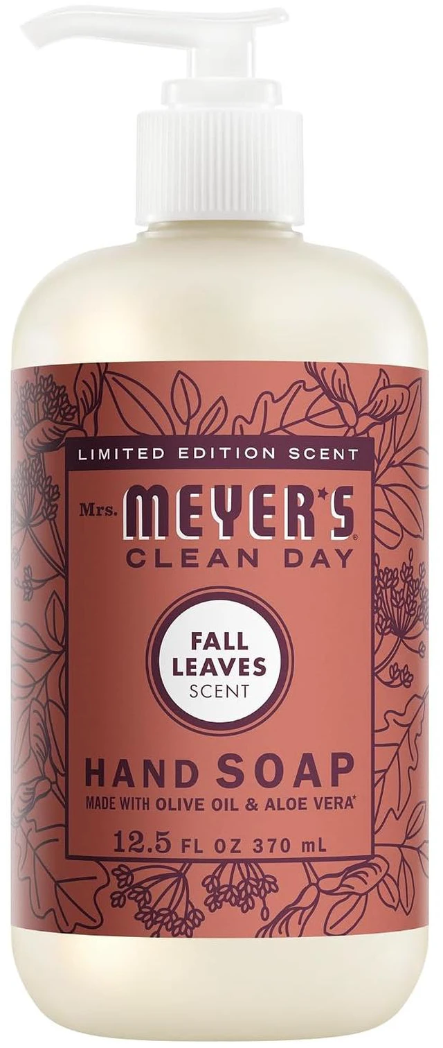 Main image of Mrs. Meyer's Clean Day Hand Soap, Fall Leaves Scent, 12.5 Fl Oz