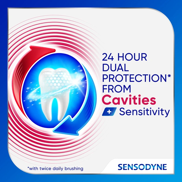 Alt view image 7 of 7 - Sensodyne Cavity + Sensitivity Toothpaste 2.7 oz