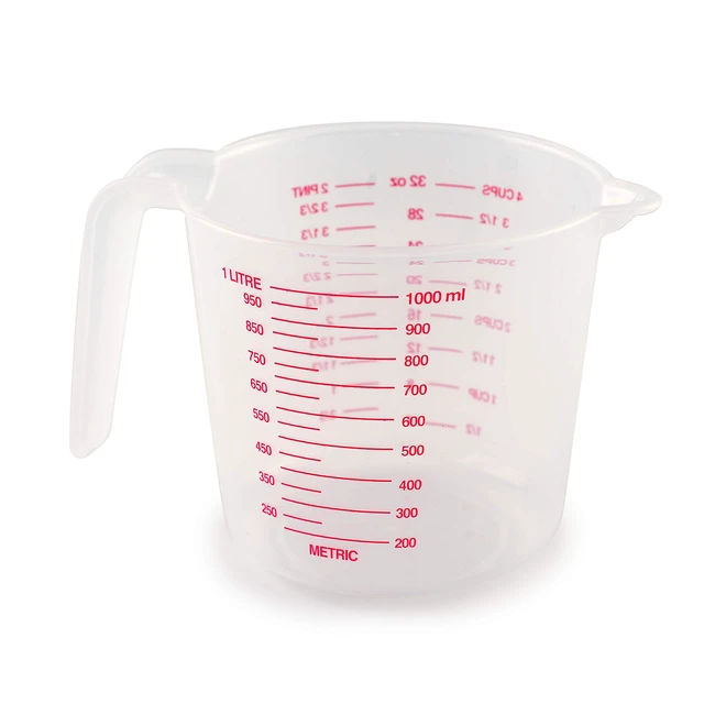 Alt view image 2 of 4 - Norpro 4-Cup Plastic Measuring Cup, Multicolor
