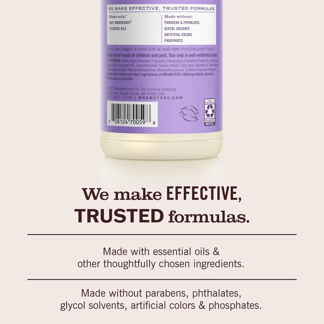 Alt view image 6 of 7 - MRS. MEYER'S CLEAN DAY Multi-Surface Everyday Cleaner, 16 fl oz