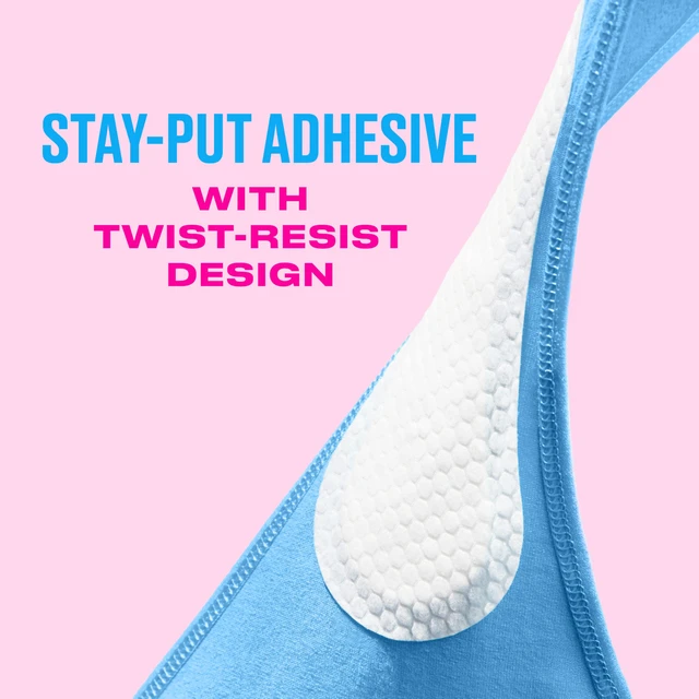 Alt view image 6 of 7 - Carefree Panty Liners Regular Wrapped Unscented 54Ct