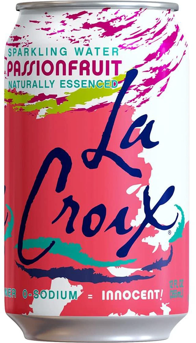 Alt view image 2 of 6 - La Croix Passionfruit Sparkling Water, 12 Fl Oz, 8-Pack